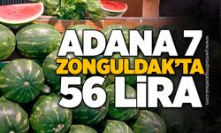 Adana 7, Zonguldak’ta 56 lira