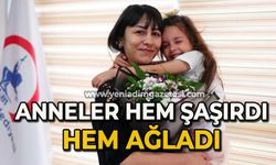 Anneler hem şaşırdı hem de gözyaşlarına boğuldu