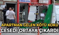 Apartmandan gelen kötü koku cesedi ortaya çıkardı