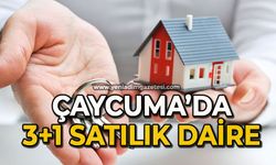 Çaycuma'da 3+1 satılık daire