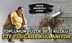 Bakan Kemal Memişoğlu uyardı: "Toplumun yüzde 50’si kilolu, 3’te 1’i sigara kullanıyor"