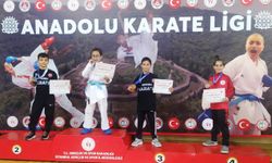 Karatecileri madalyasız dönmüyor