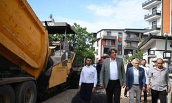 Mahalleye 250 ton asfalt