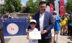 Oryantiring etkinliği kent meydanında yapıldı