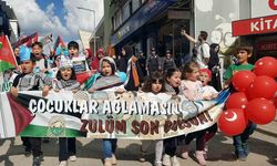 Zulmün karşısında çocukların vicdanı yürüdü