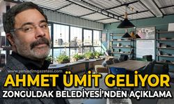 Ahmet Ümit geliyor: Zonguldak Belediyesi'nden açıklama