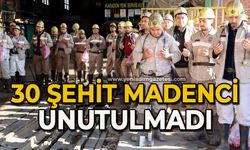 30 şehit madenci unutulmadı