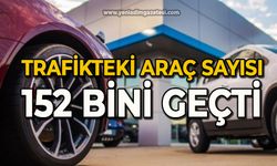 Trafikteki araç sayısı 152 bini geçti