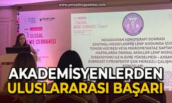 BEUN Tıp Fakültesi akademisyenlerinden uluslararası alanda büyük başarı