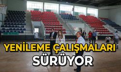 Yenileme çalışmaları sürüyor