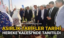 Asırlık tarifler tarihi Hereke Kalesi’nde tanıtıldı