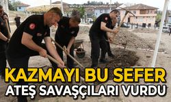 Kazmayı bu sefer ateş savaşçıları vurdu