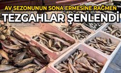 Av sezonu sona ermesine rağmen Zonguldak’ta tezgahlar şenlendi