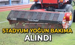 Stadyum yoğun bakıma alındı