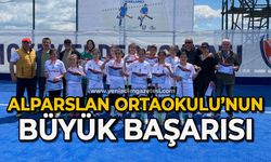 Alparslan Ortaokulu’nun büyük başarısı