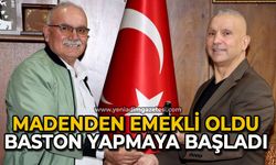 Madenden emekli oldu: Baston yapmaya başladı