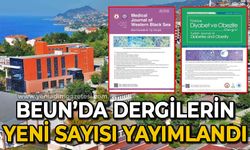 BEUN Batı Karadeniz Tıp Dergisi ile Türkiye Diyabet ve Obezite Dergisi’nin yeni sayıları yayımlandı
