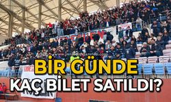 Bir günde kaç bilet satıldı?