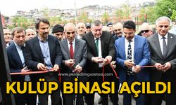 Kulüp binası açıldı