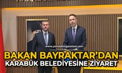 Bakan Bayraktar’dan Karabük Belediyesine ziyaret
