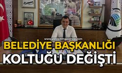 Belediye Başkanlığı Koltuğu değişti