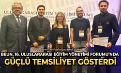 16. Uluslararası Eğitim Yönetimi Forumu’nda BEUN güçlü temsiliyet gösterdi