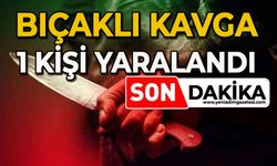 Bıçaklı kavga: 1 yaralı