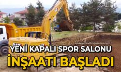 Yeni kapalı spor salonu yapılıyor