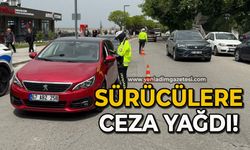 Sürücülere ceza yağdı!