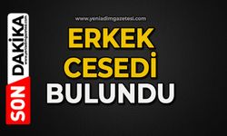 Erkek cesedi bulundu