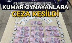 Kumar oynayanlara ceza kesildi