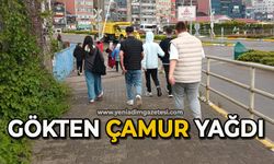 Gökten çamur yağdı!