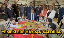 Yabancı katılımcılar Düzce yemeklerine hayran kaldı