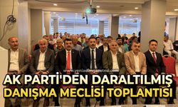 AK Parti'den Daraltılmış Danışma Meclisi Toplantısı