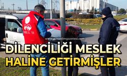Dilenciliği meslek hale getirmişler