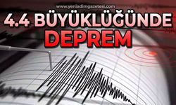 4.4 büyüklüğünde deprem