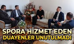 Spora hizmet eden duayenler unutulmadı