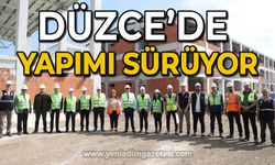 Düzce'de yapımı sürüyor