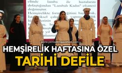 BEUN'de Hemşirelik Haftası'na özel tarihi defile
