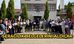 35 kadın seracılık belgesi aldı