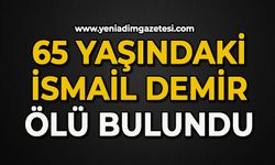 65 yaşındaki İsmail Demir ölü bulundu