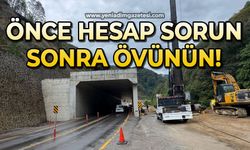 Önce hesap sorun, sonra övünün!