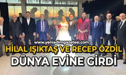 Hilal Işıktaş ile Recep Özdil dünya evine girdi