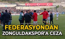 Federasyondan Zonguldakspor’a ceza