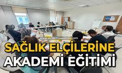 Sağlık elçilerine akademi eğitimi