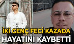 İki arkadaş feci kazada hayatını kaybetti