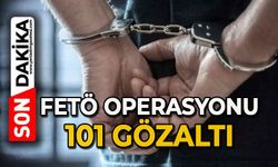 FETÖ operasyonu: 101 şüpheli yakalandı