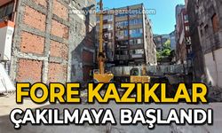 Fore kazıklar çakılmaya başlandı