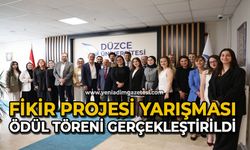 Fikir projesi yarışması ödül töreni gerçekleştirildi
