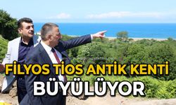 Filyos Tios Antik kenti büyülüyor